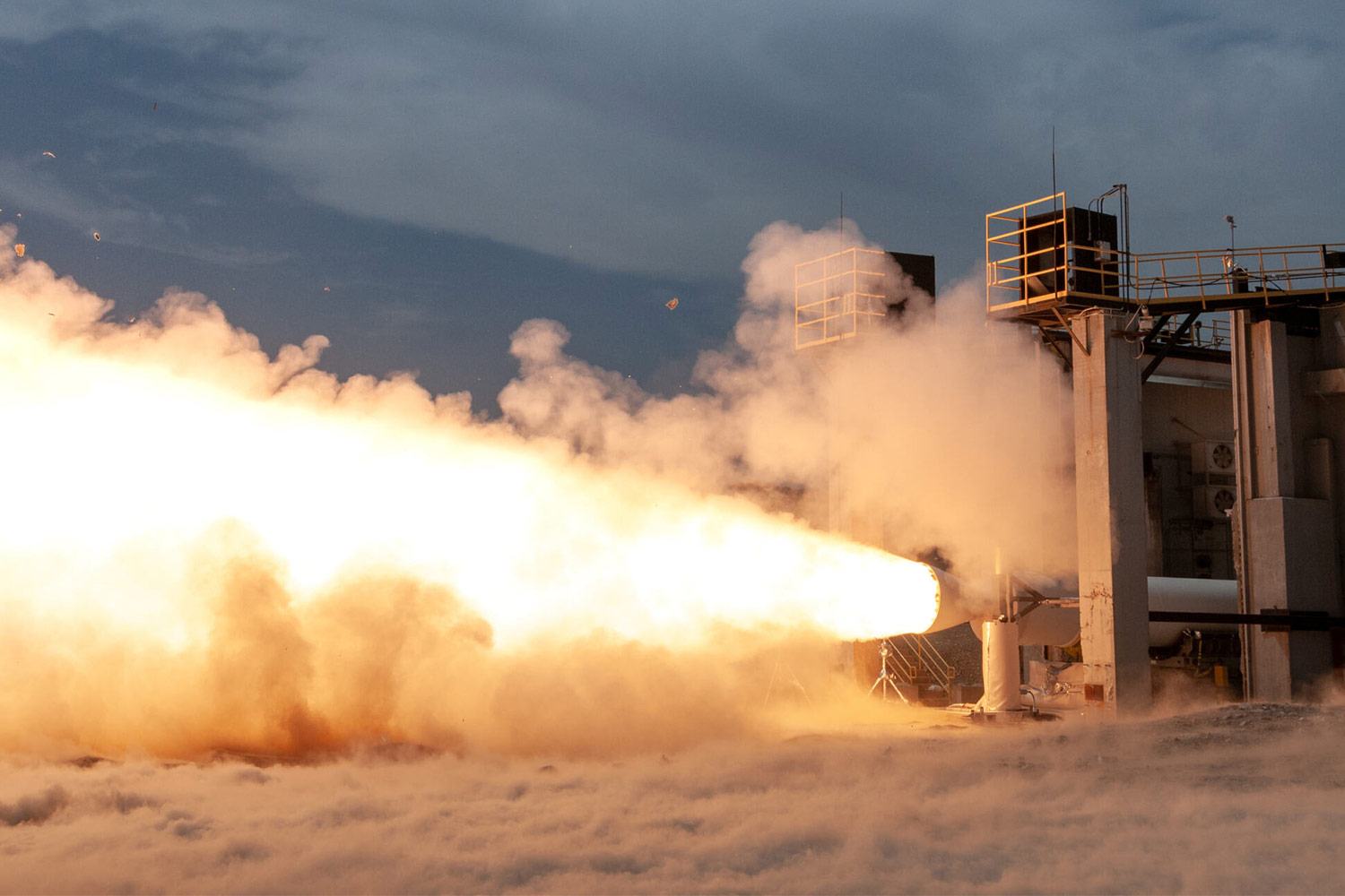 propulsion rocket test facility in Utah