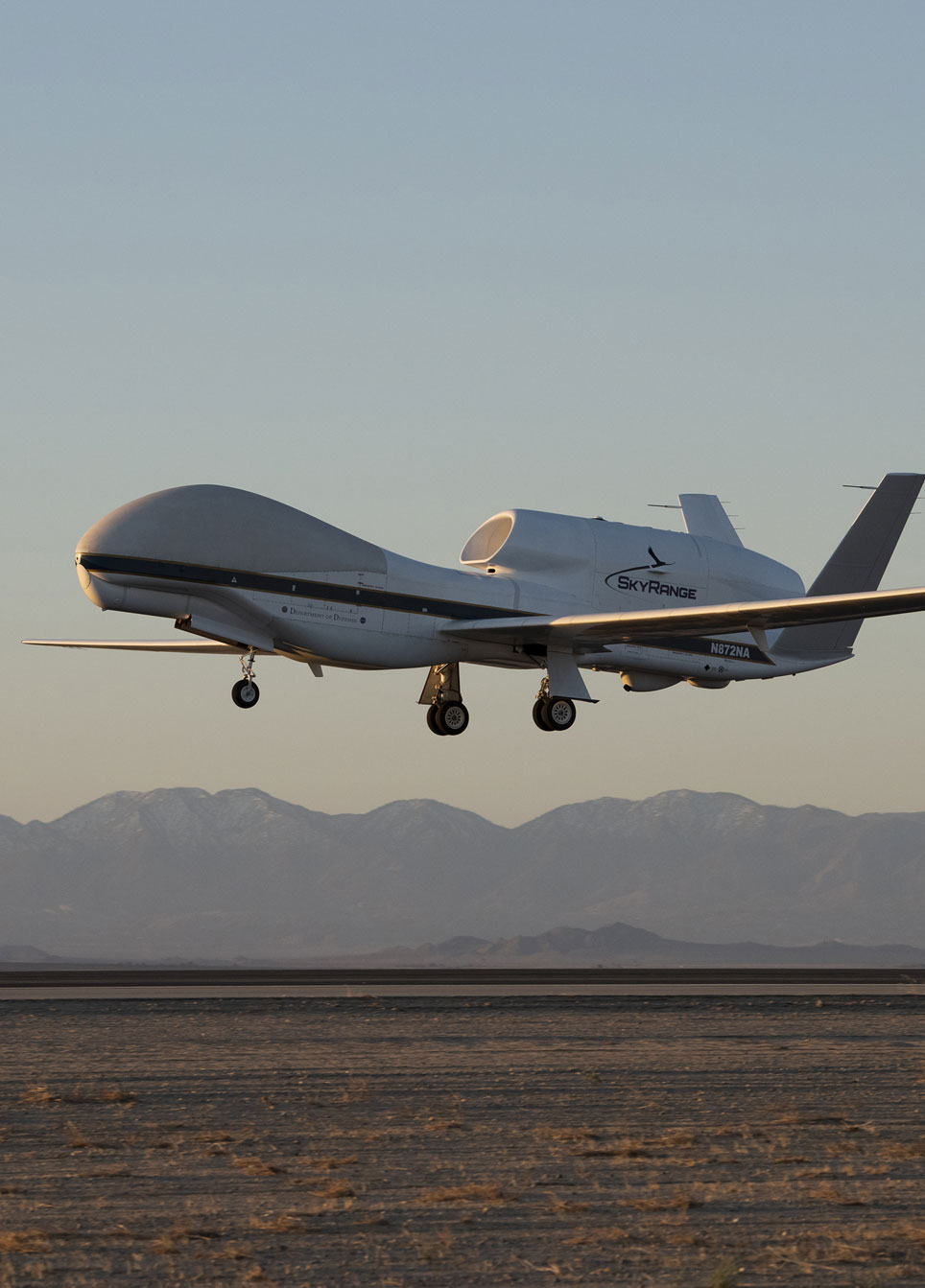 Northrop Grumman-built RQ-4 RangeHawk at Edwards Air Force Base