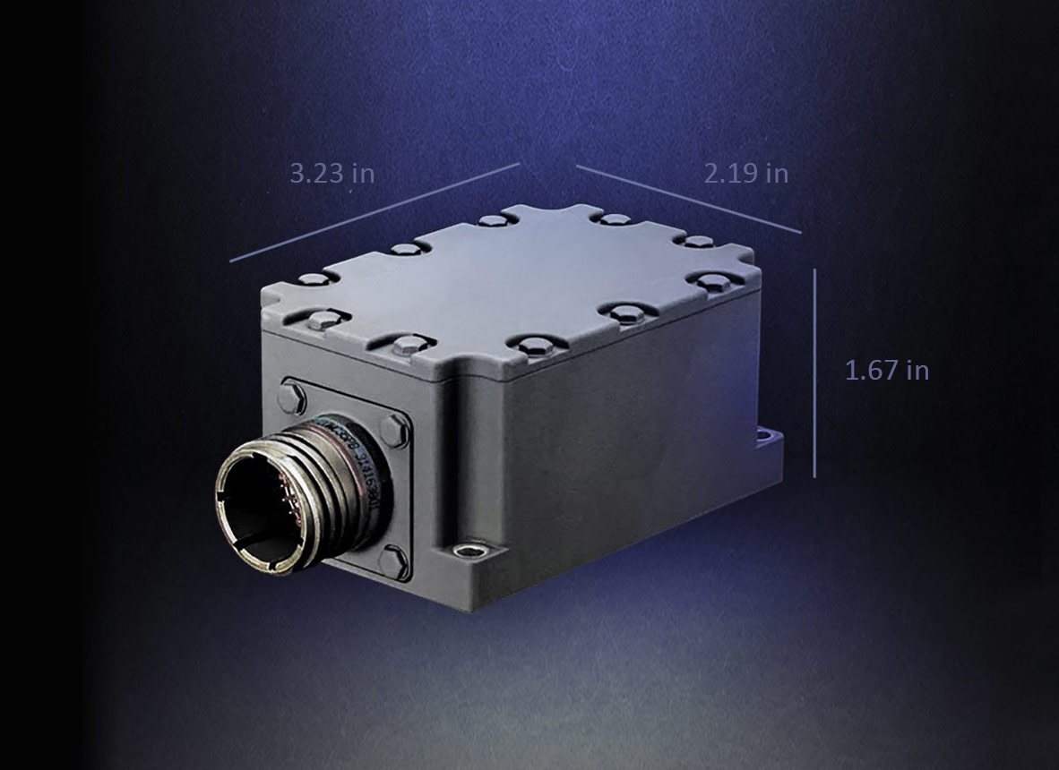 illustration of gyroscope with measurements