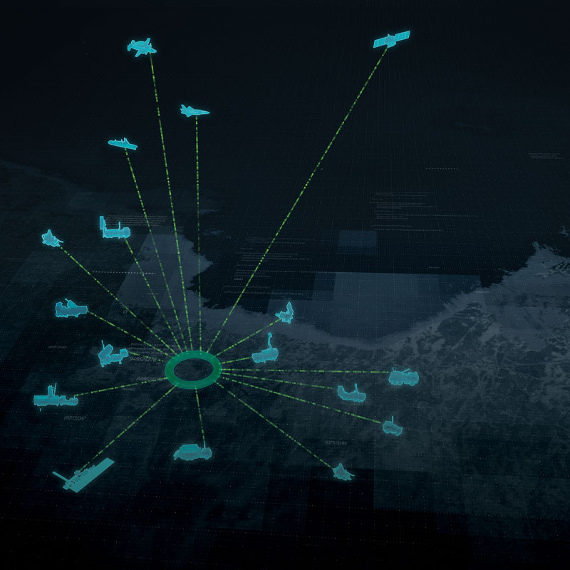 illustration of digital battlespace