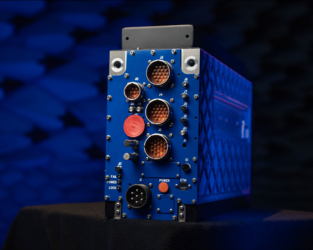 connectivity and processing unit in anechoic chamber