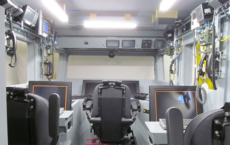 Mock up of Maneuver support vessel