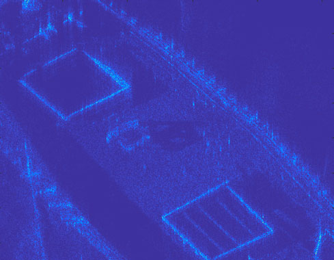 3d underwater sonar imagery