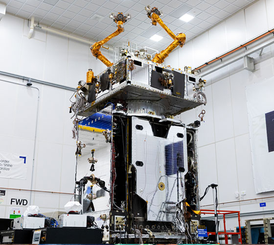 The Mission Robotic Vehicle is SpaceLogistics’ next-generation on-orbit servicing vehicle.
