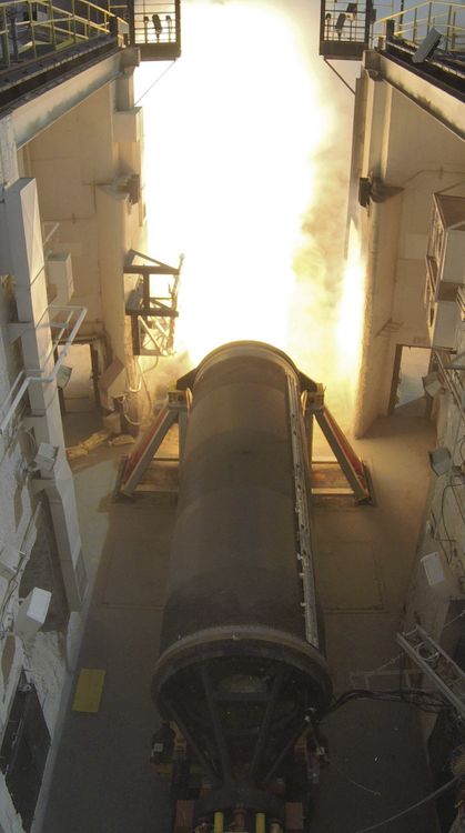 Rocket Motor Igniting