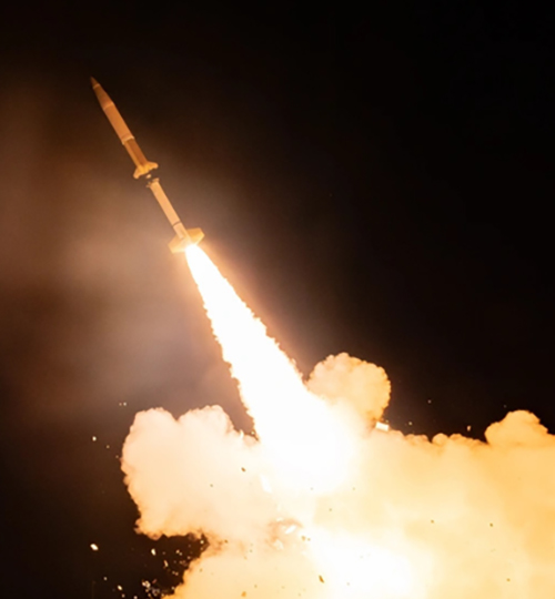 Northrop Grumman Launches Black Dagger Target to Test New Patriot Missile System Sensor