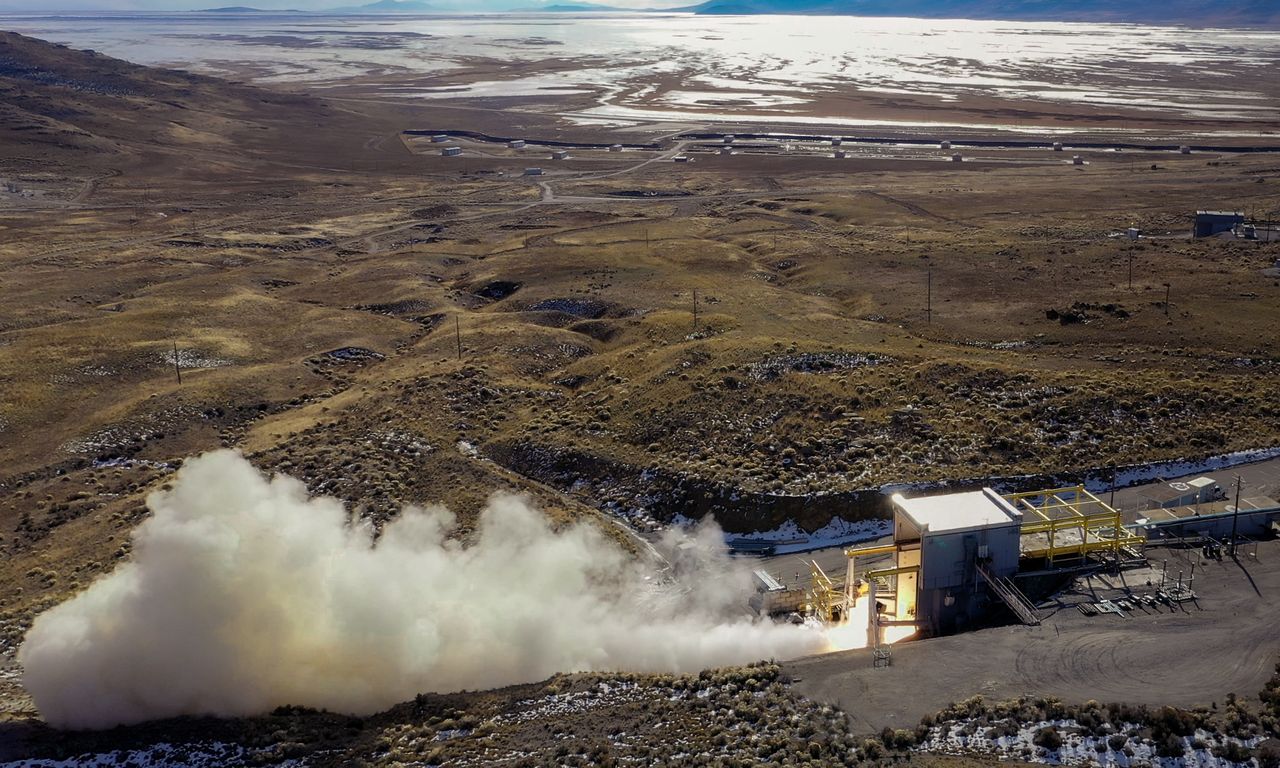 Open Graph Image Northrop Grumman Successfully Tests a New Solid Rocket Motor Developed in Less Than a Year
