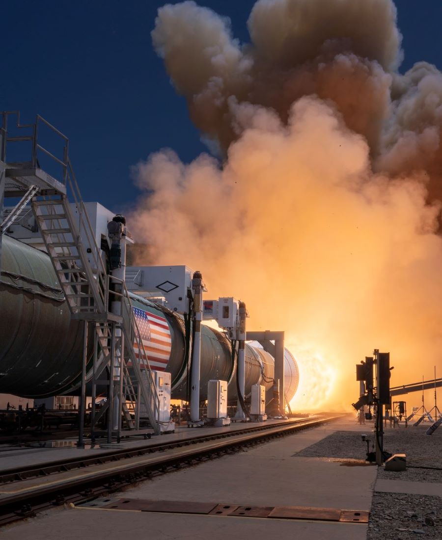 Northrop Grumman Tests Most Powerful Segmented Solid Rocket Booster Ever Built Northrop Grumman Tests Most Powerful Segmented Solid Rocket Booster Ever Built