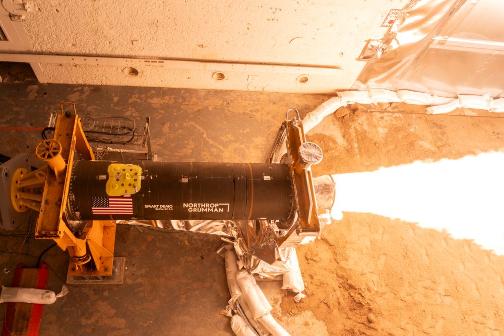Northrop Grumman’s SMART Demo Tests Second Advanced Solid Rocket Motor and Achieves Successful Firing in Two Months_image Solid Rocket Motors