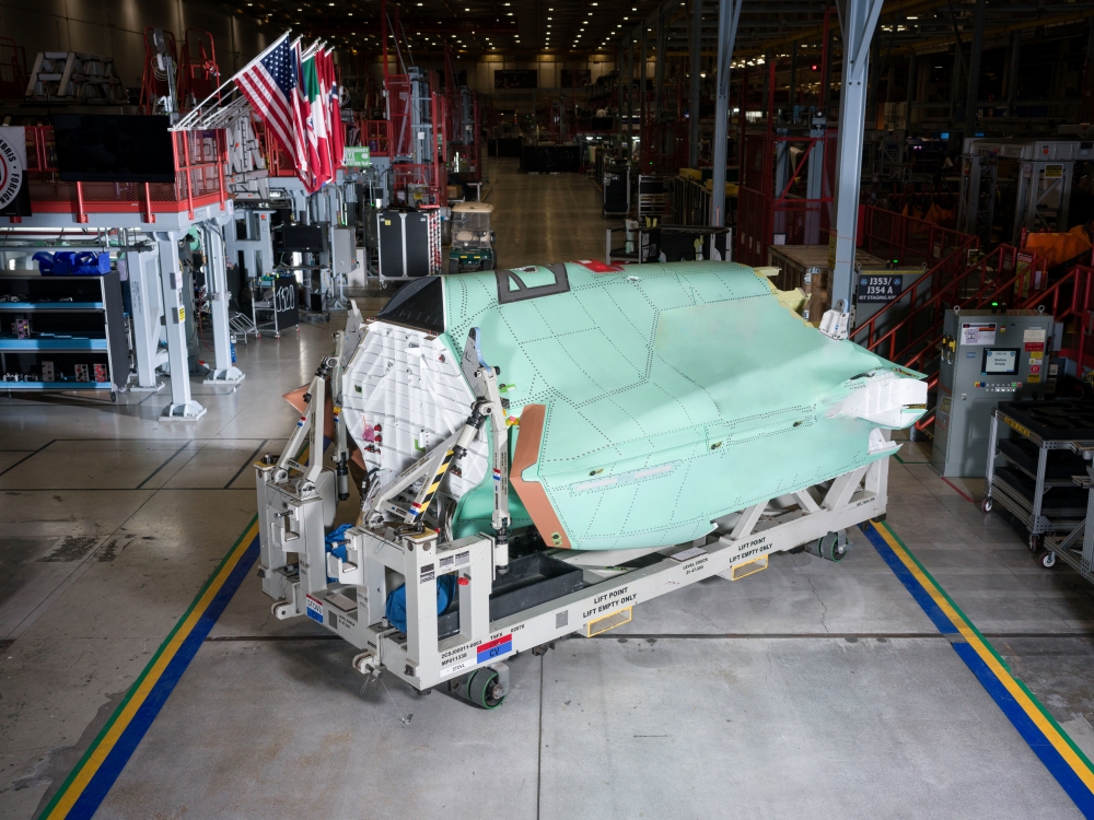 Northrop Grumman Delivers 1,500th F-35 Lightning II Center Fuselage Northrop Grumman Delivers 1,500th F-35 Lightning II Center Fuselage