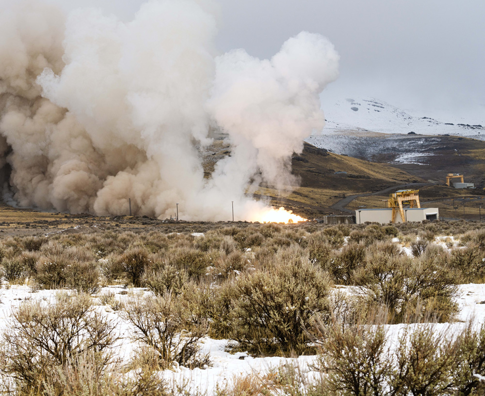 Air Force, Northrop Grumman Achieve Milestone in Sentinel ICBM Modernization with Stage-One Solid Rocket Motor Test