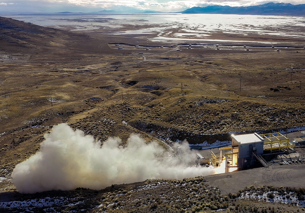 Northrop-Grumman-Successfully-Tests-a-New-Solid-Rocket-Motor- Northrop Grumman Successfully Tests a New Solid Rocket Motor Developed in Less Than a Year