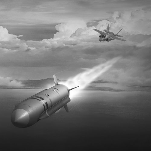 military aircraft launching missile