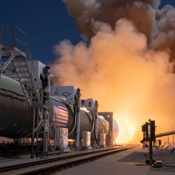 Northrop Grumman Tests Most Powerful Segmented Solid Rocket Booster Ever Built