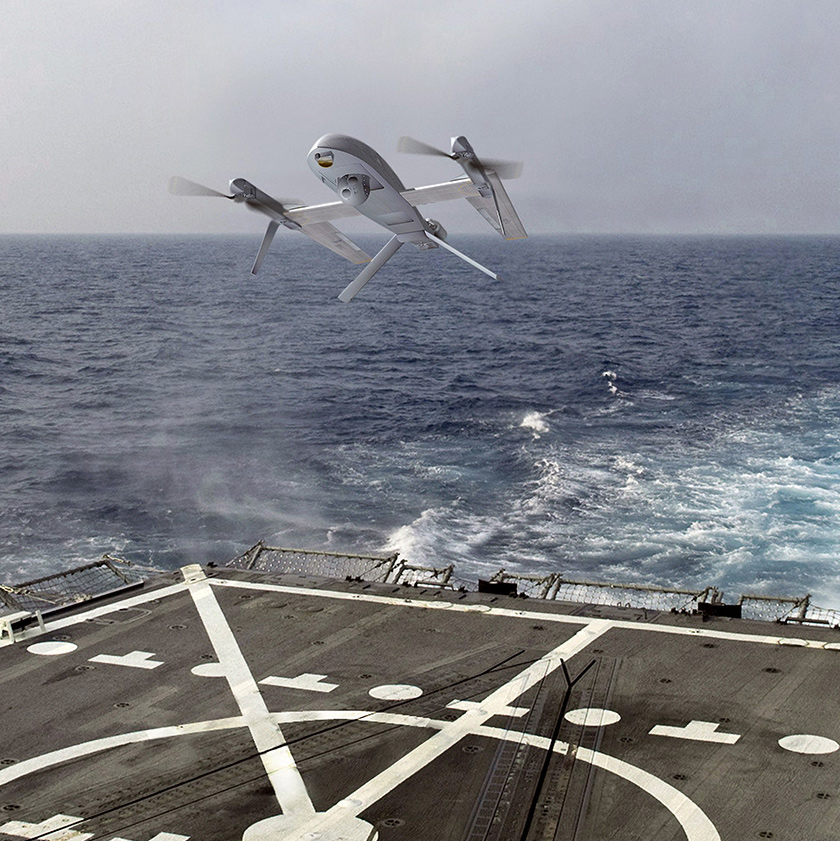 Northrop Grumman unveils DARPA shipboard drone concept for Navy tactical missions