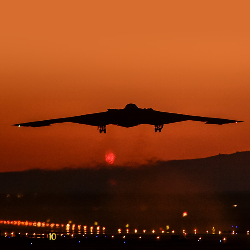 B-2 Spirit Stealth Bomber <a href="https://www.northropgrumman.com/air/manned-aircraft/10-cool-facts-about-the-b-2/">10 Cool Facts about the B-2</a>