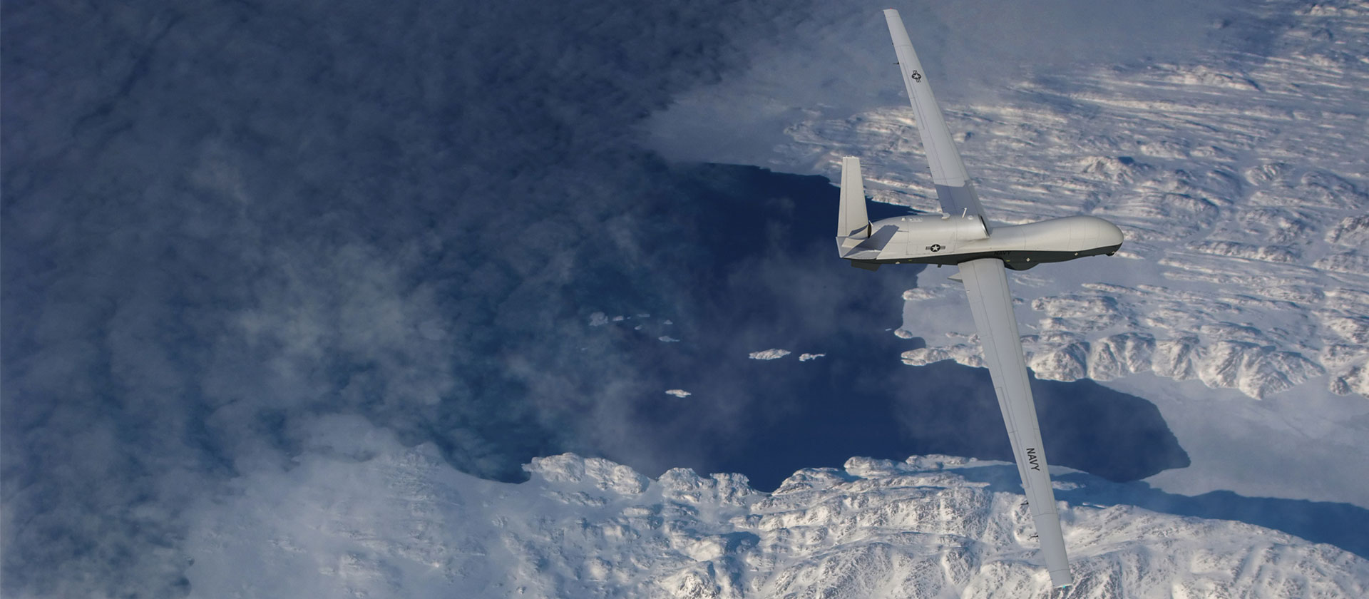 Triton over Arctic Ocean