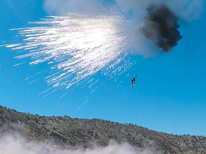Northrop Grumman recently proved the ability of its Bushmaster Chain Guns and advanced medium caliber ammunition to destroy a drone during recent live fire testing.