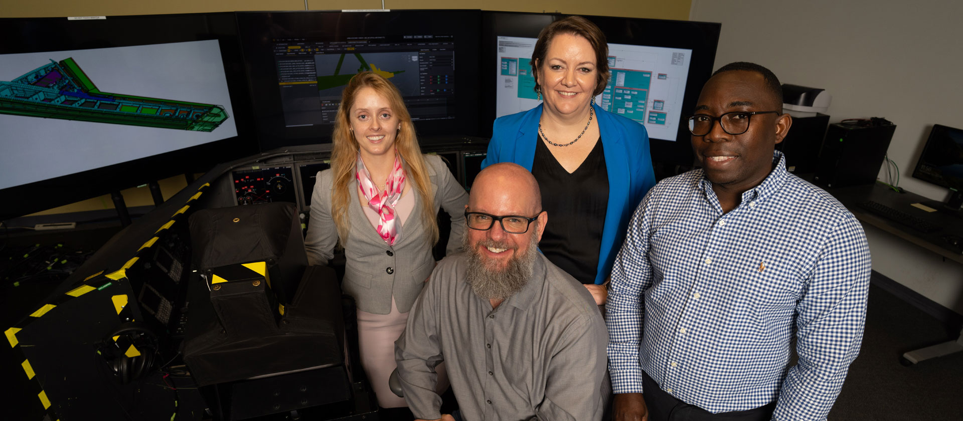 Group of smiling people