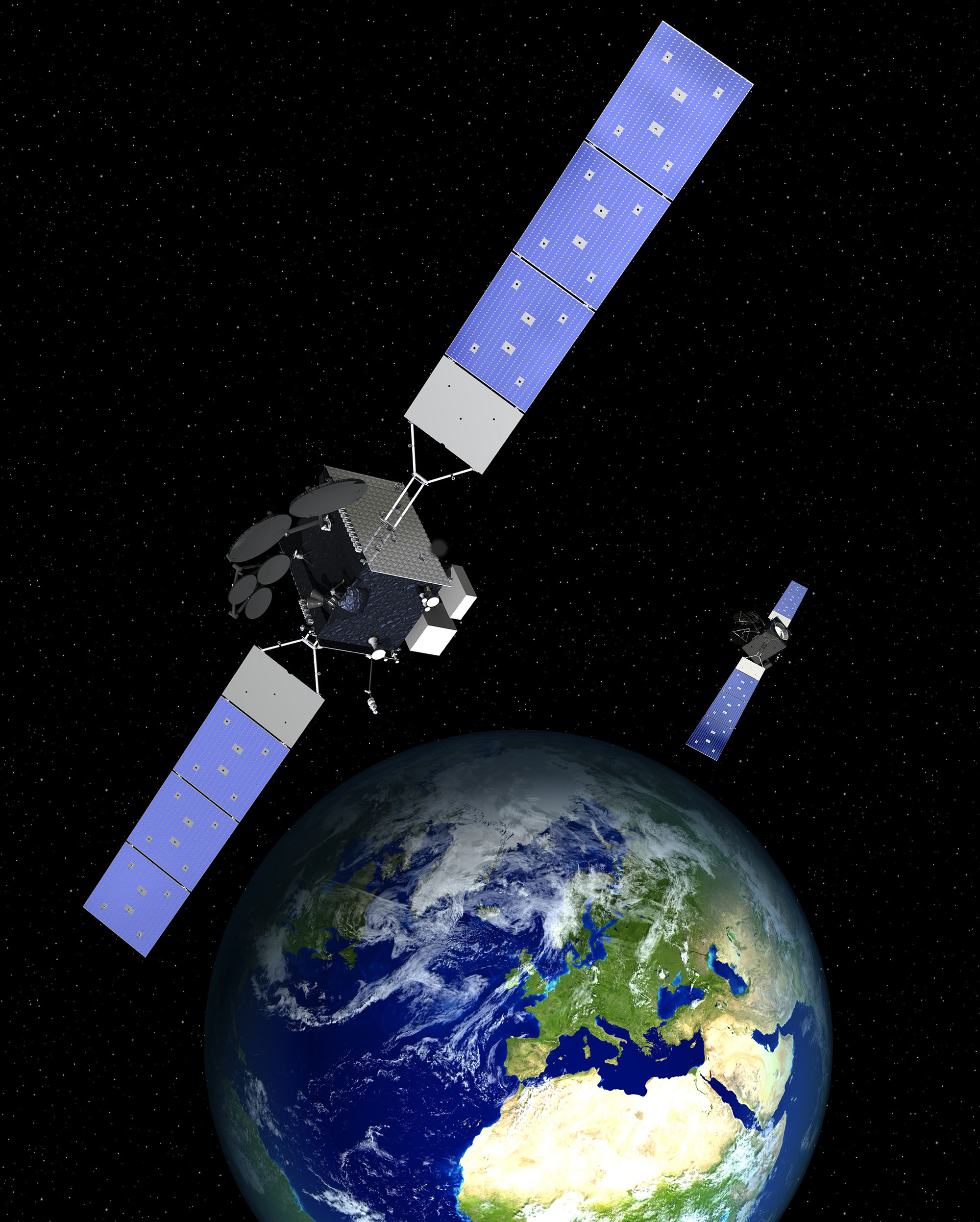 Communications Satellites 2020 Image 2 Protected MILSATCOM