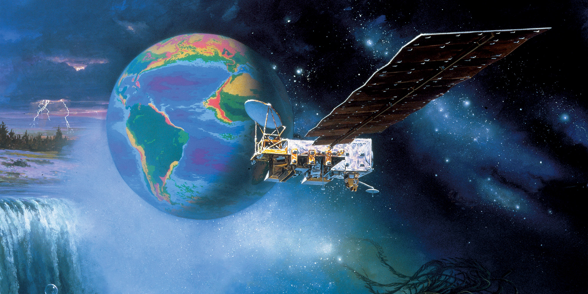 Earth-Observing-System-Aqua-HERO- NASA's Aqua Satellite, Built by Northrop Grumman, Celebrates 10th Year On-Orbit