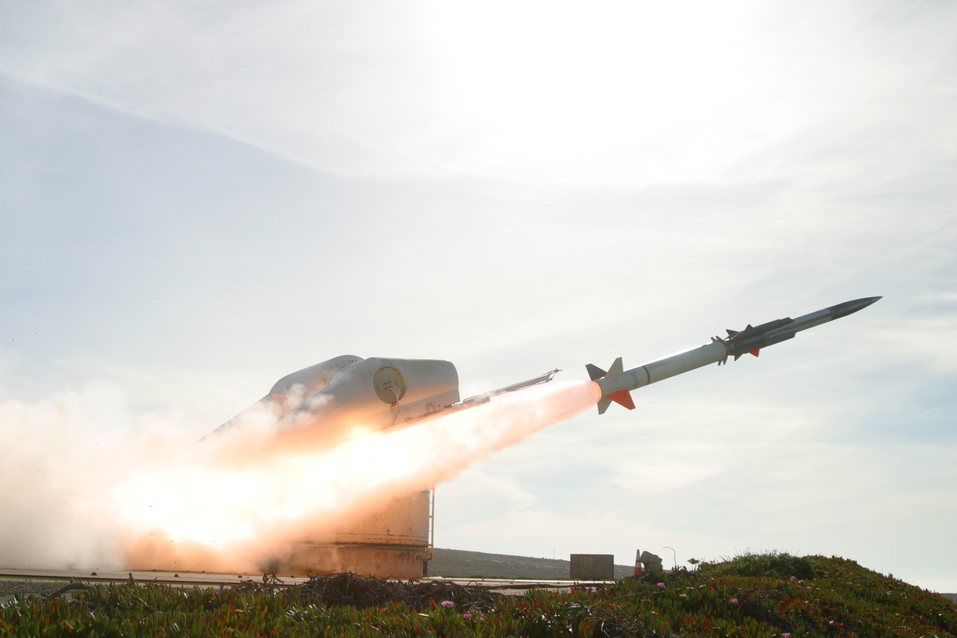 GQM 163A Coyote Launch Strengthening Missile Defense through Suborbital Target Vehicles