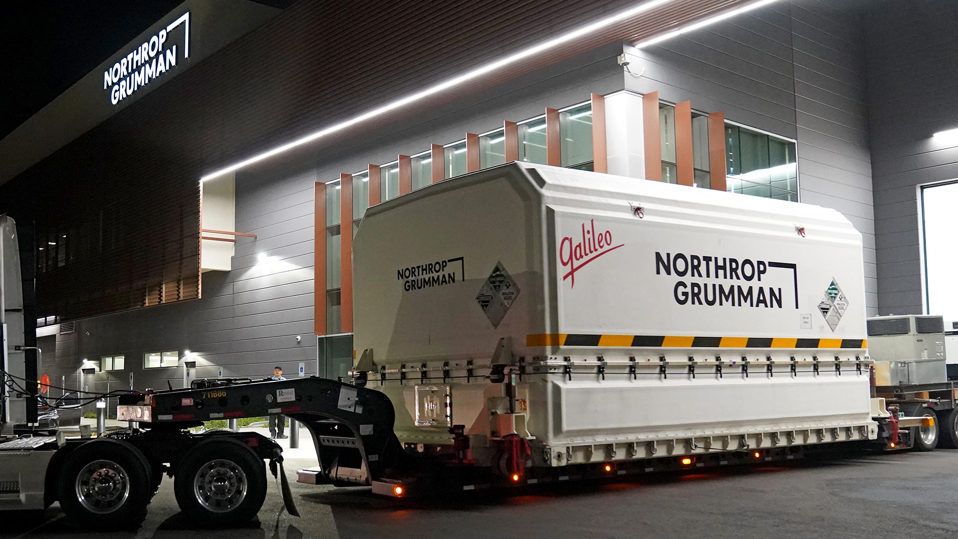 JPSS-2 leaving Northrop Grumman’s Gilbert, Arizona Satellite Manufacturing Facility 002 slide Northrop Grumman Expands Gilbert, Arizona Satellite Facility to Meet Growing NASA and National Security Space Program Needs