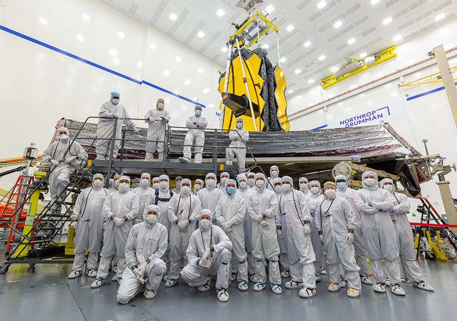 JWST Team Picturein Highbay Game Changer Part III: Triumph