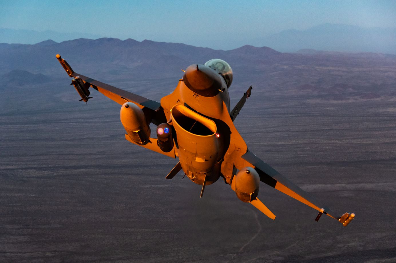 LITENING Advanced Targeting Pod on F16 LITENING