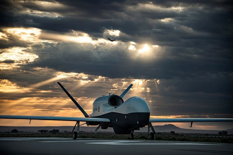 MQ-4C Triton news Northrop Grumman Unveils First Australian MQ-4C Triton