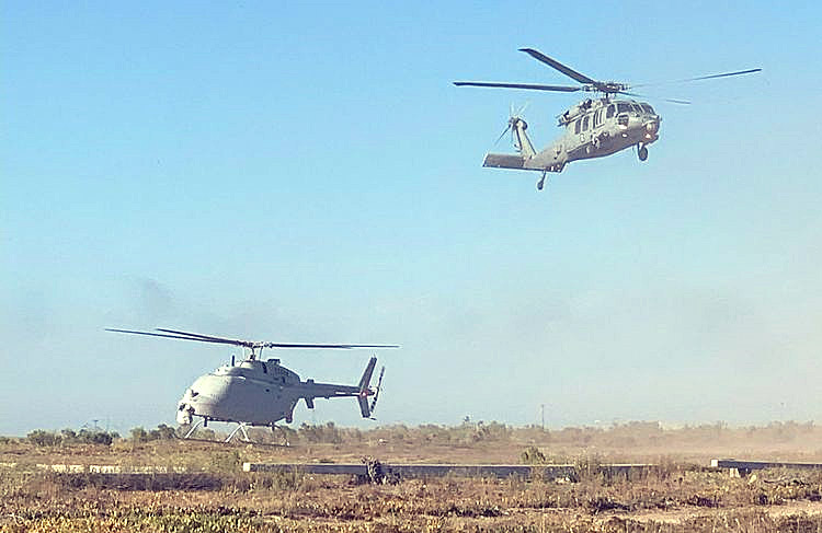 MQ-8C Fire Scout Completes Operations Exercise MQ-8C Fire Scout Completes First Expeditionary Advanced Base Operations Exercise