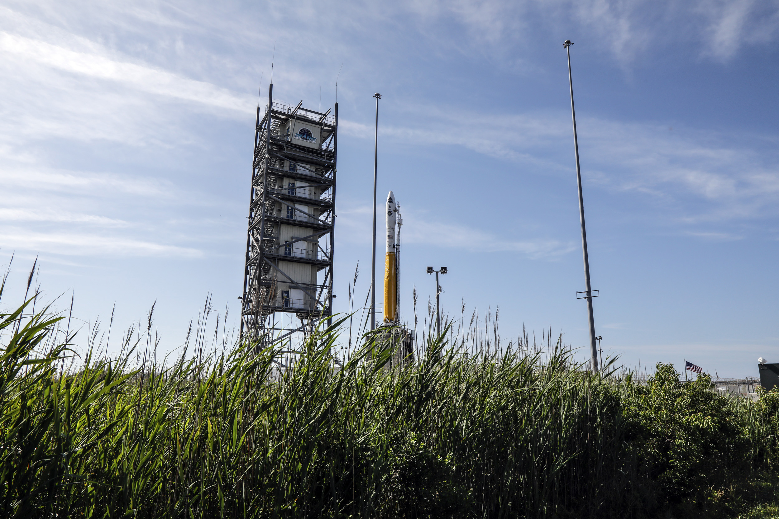 Minotaur-June 15-3 News 3 gets exclusive on-pad access to Minotaur I Rocket ahead of launch from NASA Wallops