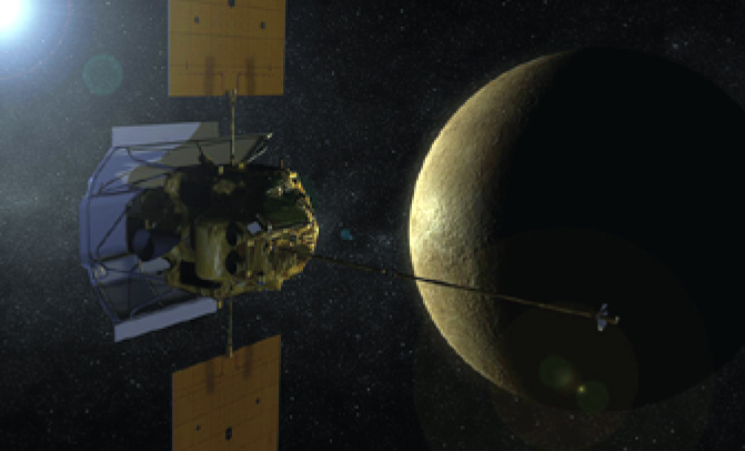 NASA-Messenger-Space-Probe NASA’s Messenger Space Probe & Fast Auroral Snapshot Explorer