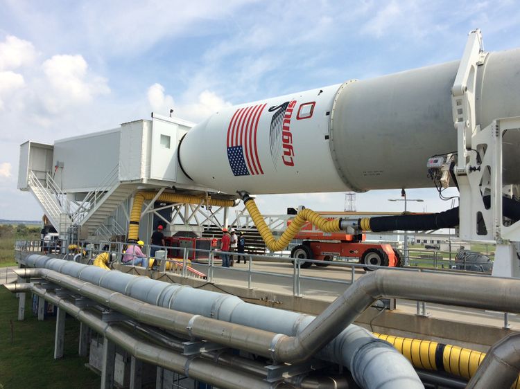 Northrop Grumman’s Antares Team Demonstrates New Capability to Load Cargo Just Before Launch Antares Team Demonstrates New Capability to Load Cargo Just Before Launch