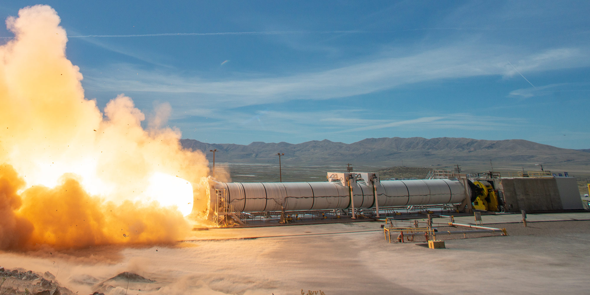 Todd Mott: Clearing the Smoke on Data Reduction rocket engine test in desert
