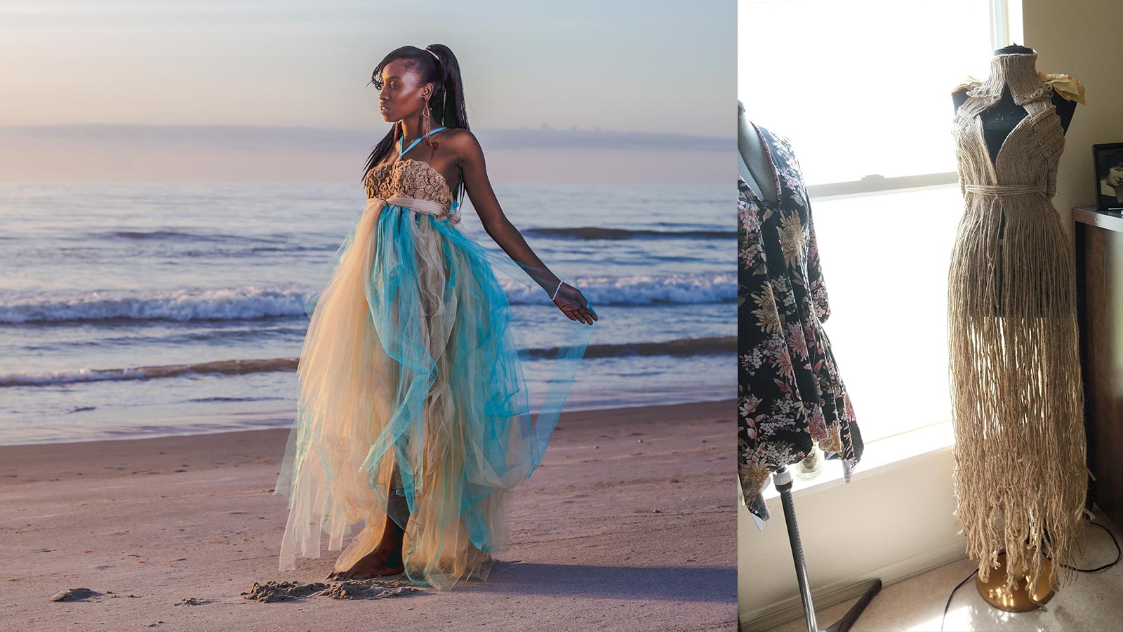 Photo of a lady wearing a dress